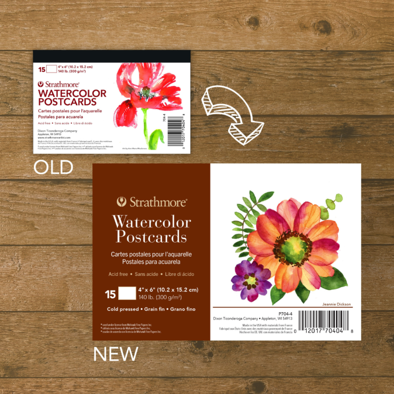 Watercolor Postcards - Strathmore Artist Papers