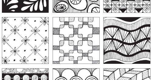 9+ Easy Pattern Drawing Ideas For Beginners - Kites and Roses