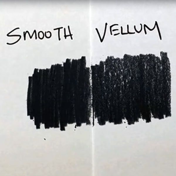 The Difference Between Bristol Smooth and Bristol Vellum