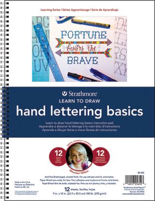 Strathmore Learning Series - Learn to Draw Hand Lettering Basics