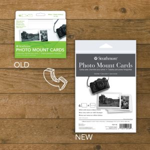Photo Mount Cards – Classic Emboss Old and New
