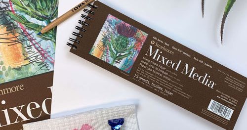 NEW 3x9 Mixed Media Pads - Strathmore Artist Papers