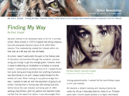 Artist Newsletter Winter 2013