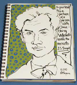 Roz Stendahl journal page