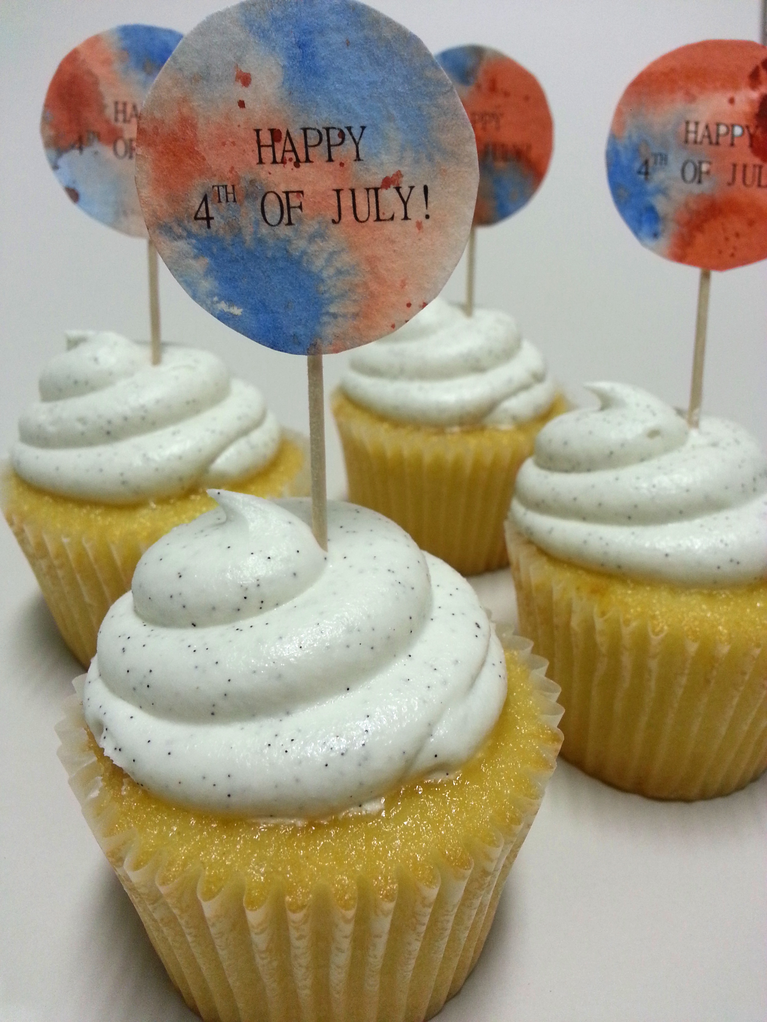Patriotic Cupcakes