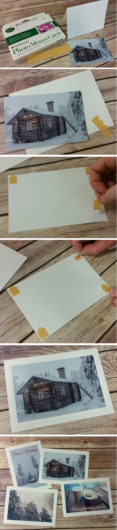 How-to Photo Mount Cards