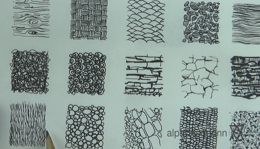 Pen Drawing for Beginners: Permanency, Texture and Composition