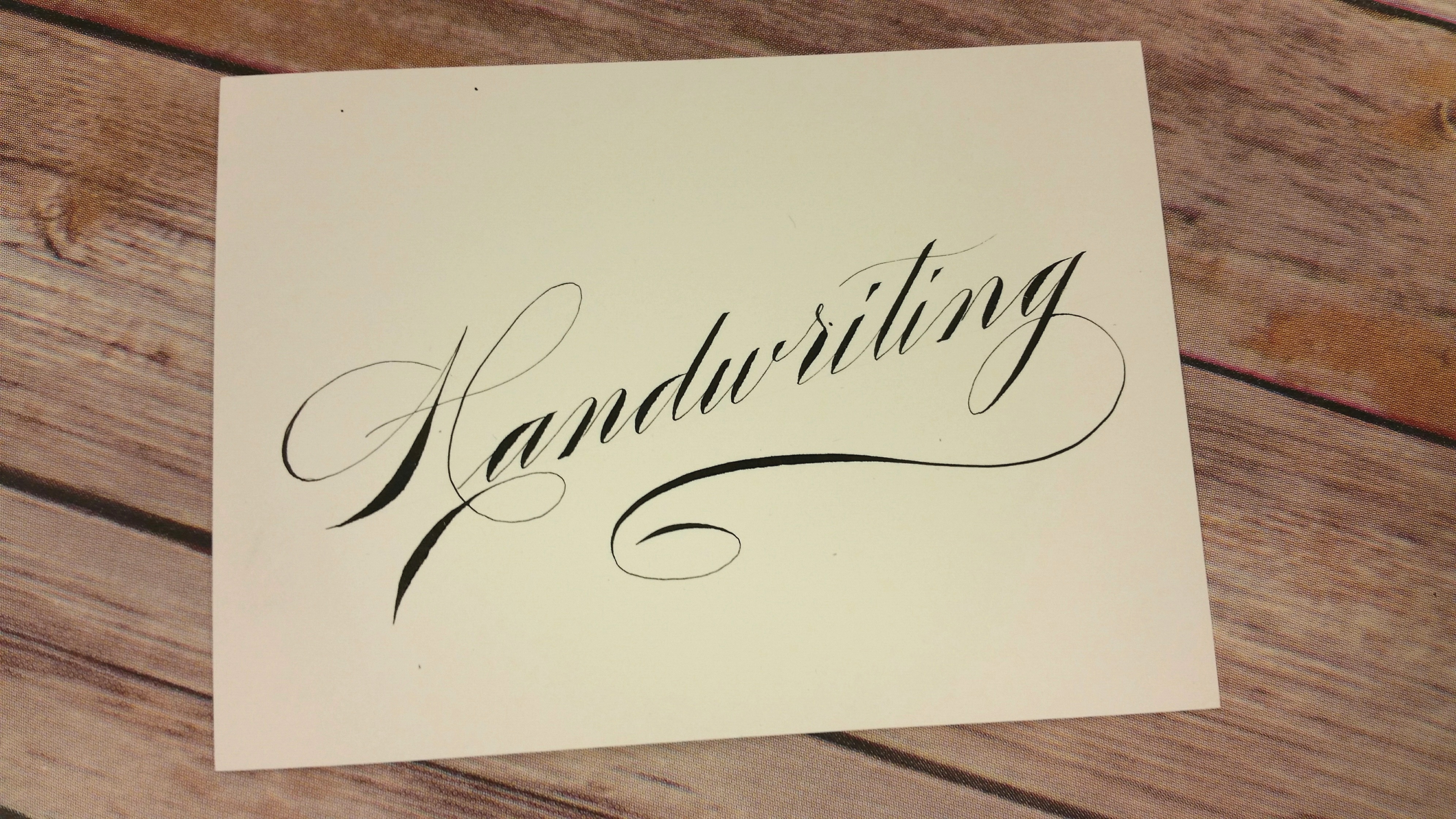 Handwriting