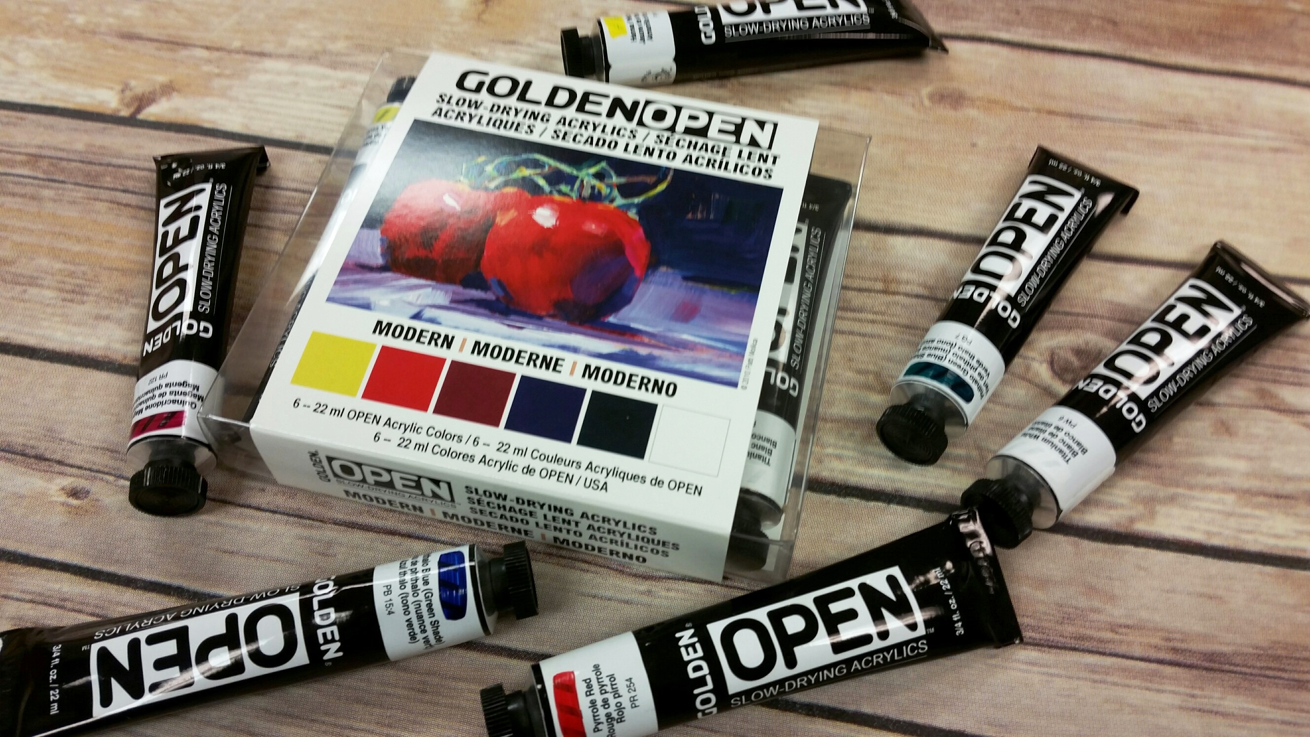 Golden Open Acrylics