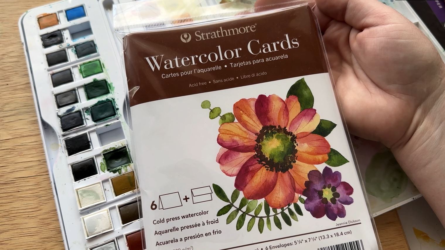 Strathmore Watercolor Cards