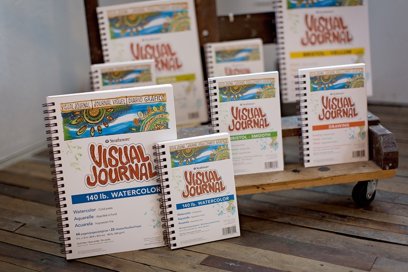 Strathmore® Cold-Press Watercolor Visual Journal