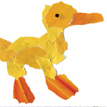 Torn Paper Animal Collage