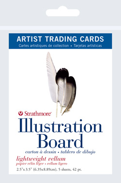 500 Series Illustration Board Artist Trading Cards