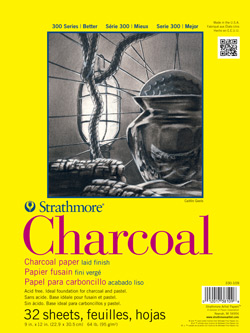 Strathmore® 300 Series Charcoal Paper Roll, 36 x 10yd.