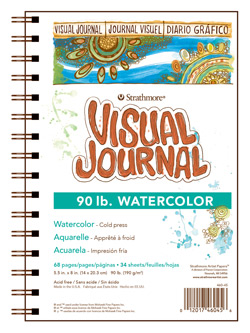 Visual Journal - Watercolor (90 lb)