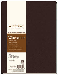 Strathmore 8.5 x 5.5 400 Series Watercolor Hardbound Art Journal